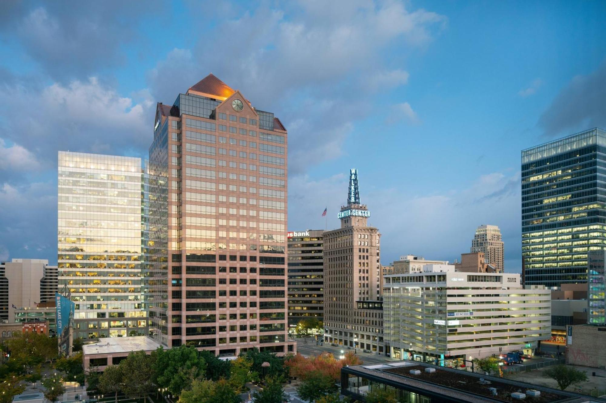 Marriott Salt Lake City Center Hotel Bagian luar foto