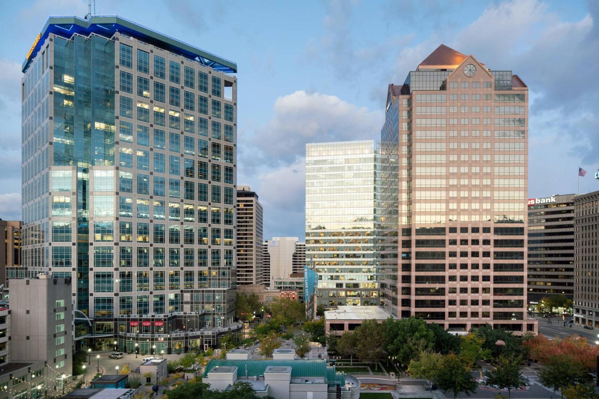 Marriott Salt Lake City Center Hotel Bagian luar foto